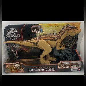Jurassic World Dino Escape Mega Destroyers Carcharodontosaurus Jurassic Park Toy